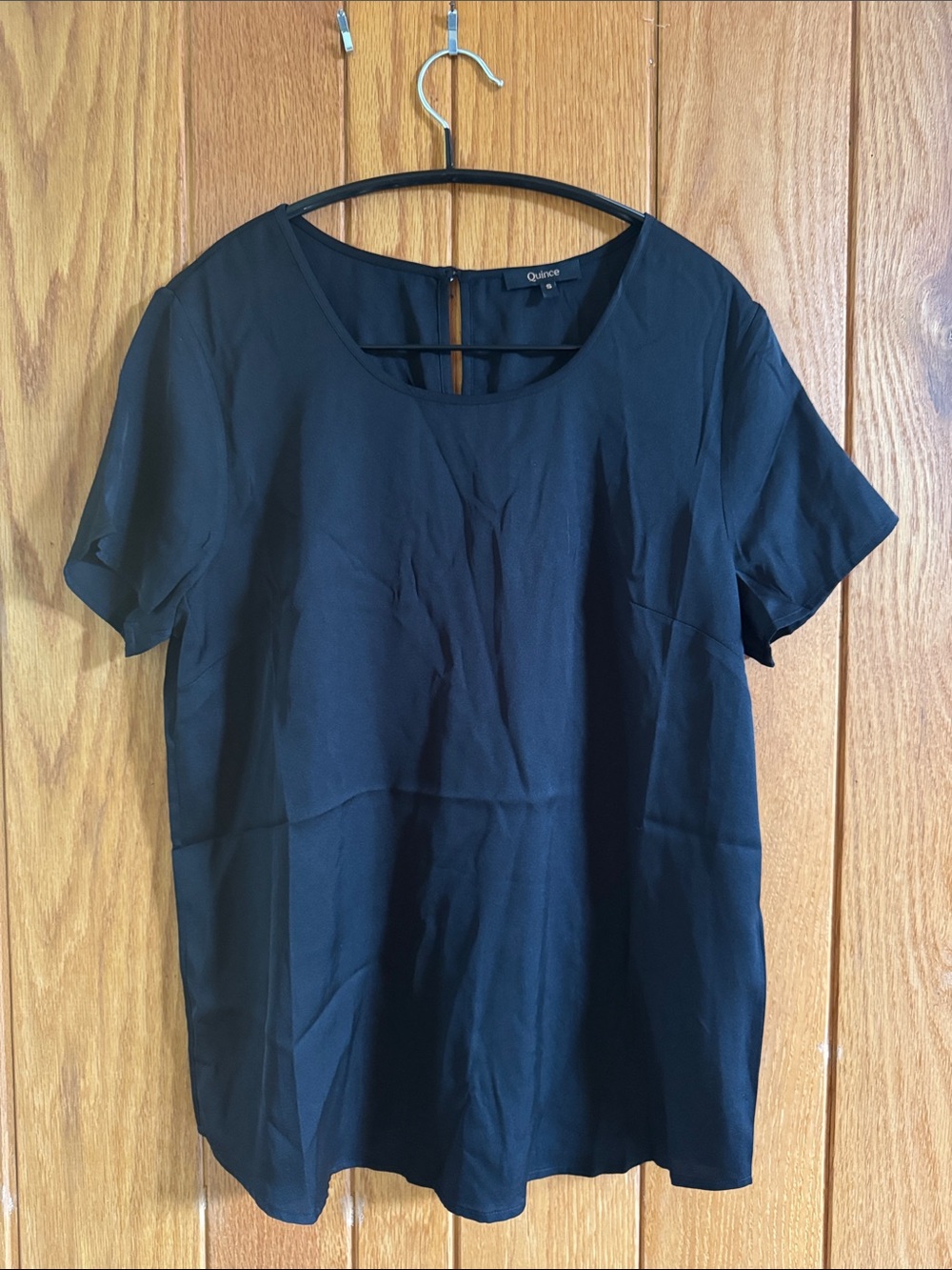 Washable Stretch Silk Tee